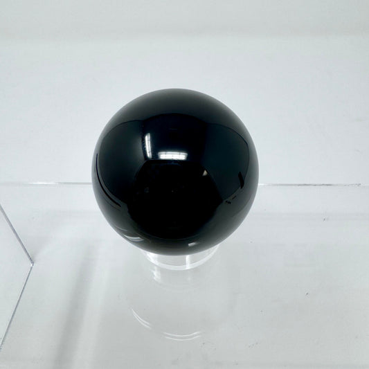 Small (Chipped) Black Obsidian Sphere
