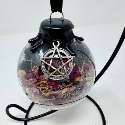Protection Witch Ball W/ Stand