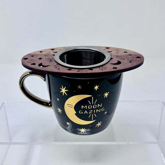 Lunar & Solar Mug with Tea Strainer