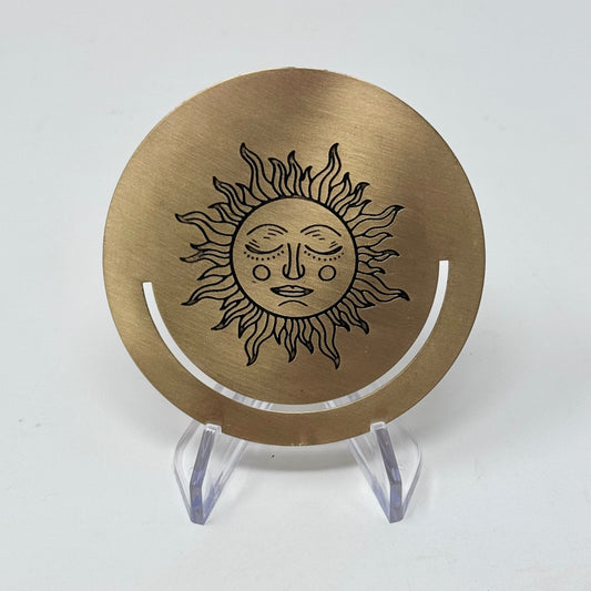 Solar Radiance Brass Bookmark