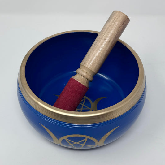 6” Diameter Blue Singing Bowl