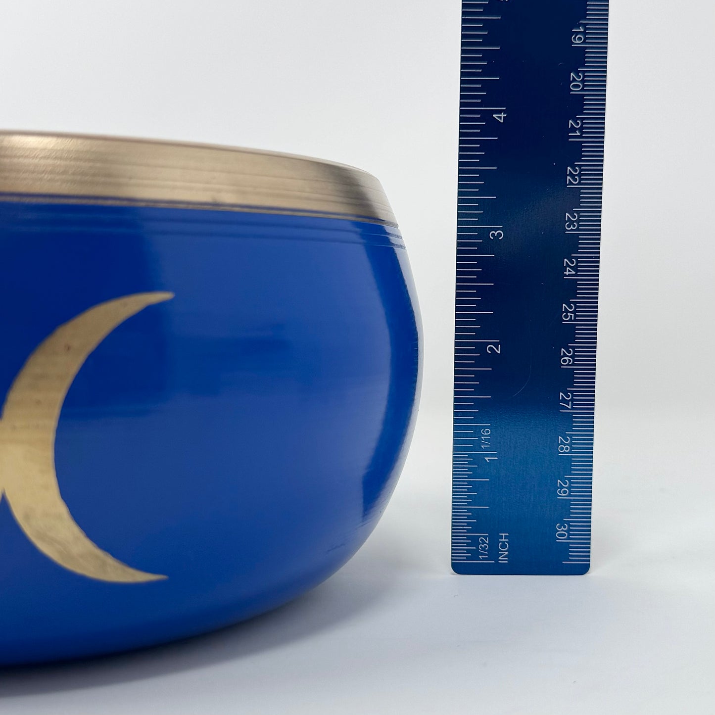 6” Diameter Blue Singing Bowl