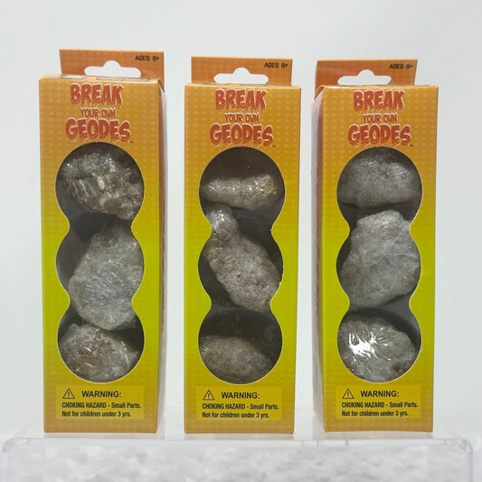 Break-Your-Own Geodes Kit - 3 Piece
